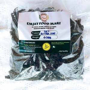 Dehydrated bitter leaf
